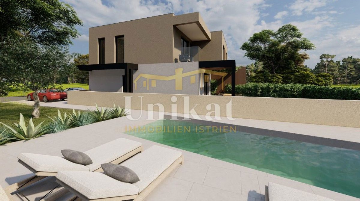 Stanovanje z vrtom - 3,5 km do morja, skupni bazen